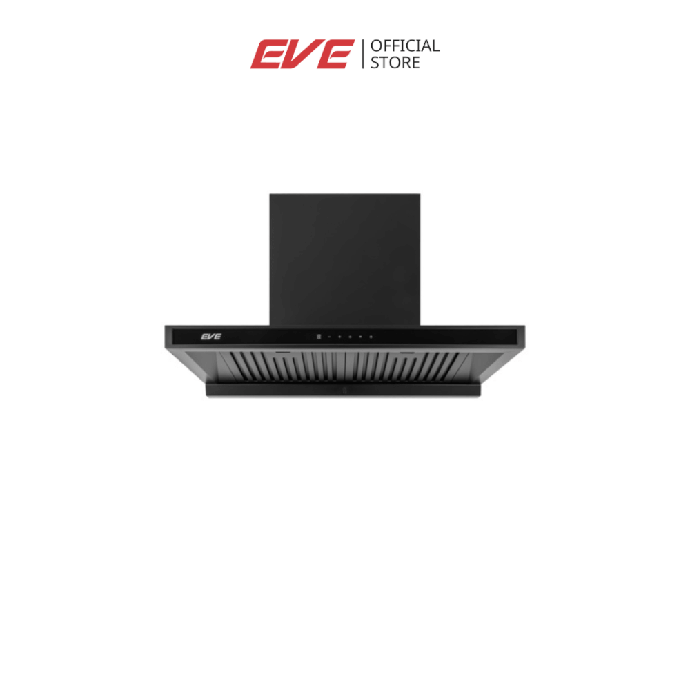 เครื่องดูดควันติดผนัง EVE HC-MAXIMUS-90 ขนาด 90 ซม. สีดำ
